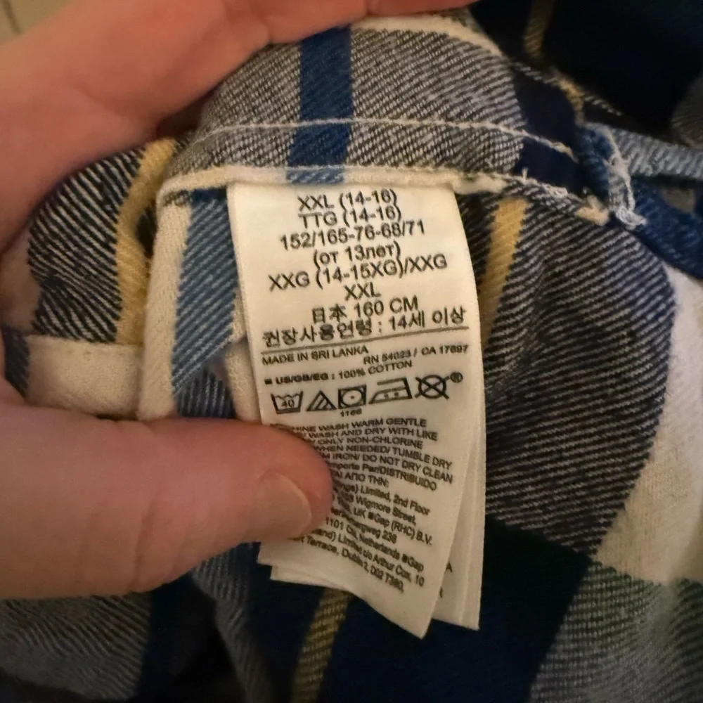GAP KIDS Flannel Plaid Shirt